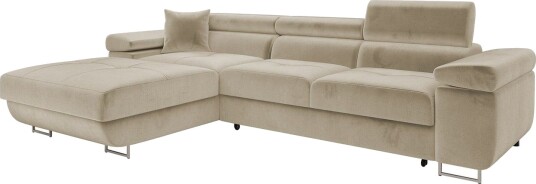Gabina Sofa med Divan 3 seter Beige