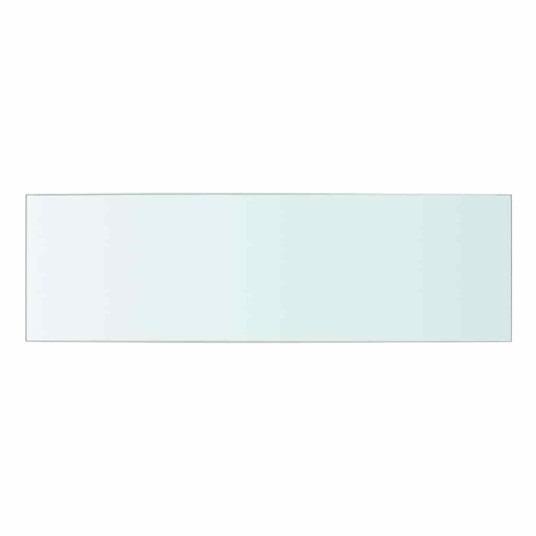 vidaXL Hyllepaneler 2 stk klart glass 50x15 cm vidaXL Hyllepaneler 2 stk klart glass 50x15 cm