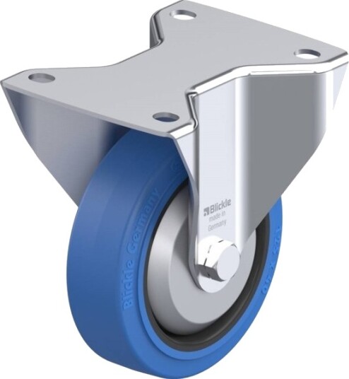 Blickle 639419 Bk-Poev 125R-3-Sb-Fa Styrehjul (Hjuldiameter 125 Mm, Bæreevne Maks. 250 Kg) 1 Stk