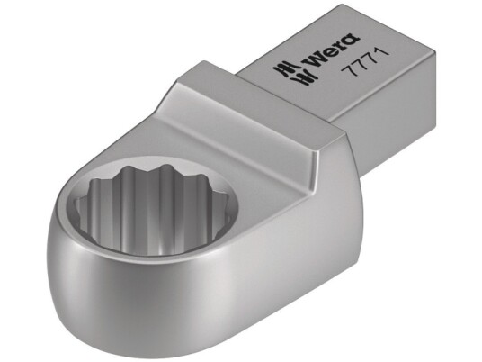 Wera 7771 Torque Wrench End Fitting Sølv 1 Stykker Chromium Vanadium Steel Cr V Wera 7771 Torque Wrench End Fitting Sølv 1 Stykker Chromium Vanadium Steel Cr V