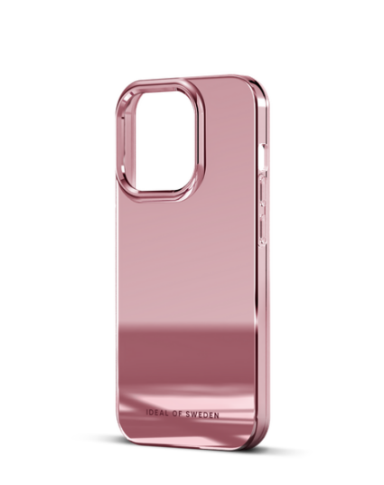 IDEAL OF SWEDEN iPhone 15 Pro iDeal Of Sweden Clear Deksel - Mirror Rose Pink