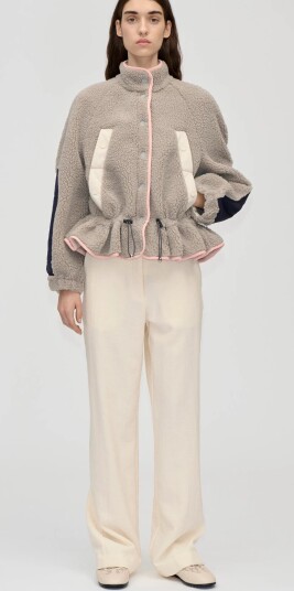STINE GOYA 2412 Fleece / Nylon Dropped Should   Grey   XS