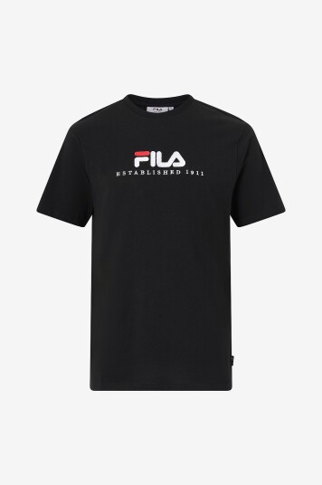 Fila T skjorte Valsera Regular Logo Svart Fila T skjorte Valsera Regular Logo Svart
