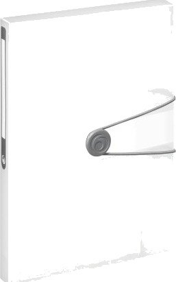 Herlitz Oppsamlingsboks Easy Orga To Go Din A5 Hvit Transp. Pp Film Fyllingshøyde: 25 Mm Med Elastisk Lukking Og 11206182