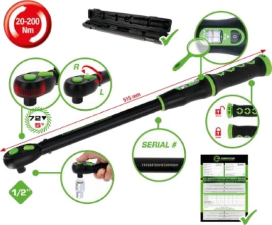 KS TOOLS 512.0015 Momentnøkkel
