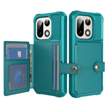 OnePlus 15 TPU deksel med kortholder Turkis OnePlus 15 TPU deksel med kortholder Turkis