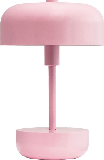 Dyberg Larsen Bordlampe Haipot oppladbar Rosa Bordlamper