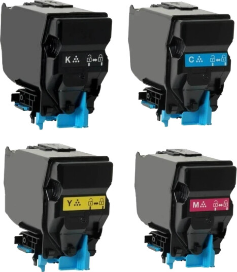 TB Tonerpakke Sort/Cyan/Magenta/Gul (4x10.000 sider) TB Premium toner