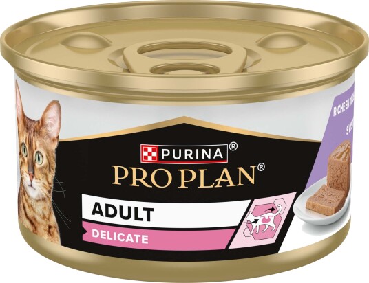 Pro Plan Våtfôr Adult 24 + 6 96 + 24 På Kjøpet Purina Våtfôr Delicate Kalkun 30 X 85 G 120 X 85 G 120 X 85 G