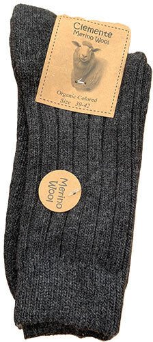 Clemente Merinostrømper - Koksgrå - Str. 35/38