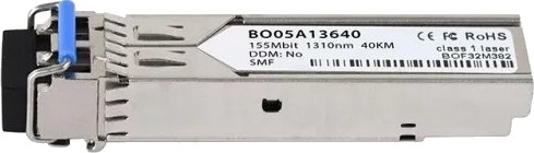 Blueoptics Ac-Sfp-Fxsme-Bo Fiber Optisk 155 Mbit/S Sfp Lc Lh 40000 M Blueoptics Ac-Sfp-Fxsme-Bo Fiber Optisk 155 Mbit/S Sfp Lc Lh 40000 M