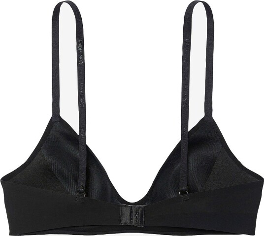 Calvin Klein Underwear Myk BH Lightly Lined Wirefree Plunge Svart