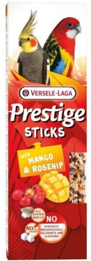 Versele-Laga Prestige Sticks Big Parakeets Mango & Nype 140 G Versele-Laga Prestige Sticks Big Parakeets Mango & Nype 140 G