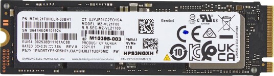 HP 1TB PCIe NVMe SSD AL0M9AA HP 1TB PCIe NVMe SSD AL0M9AA