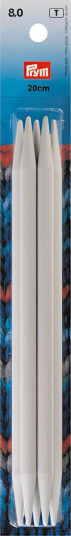 Strømpepinner 8,00 mm x 20 cm