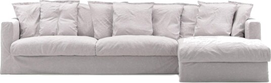 Decotique Le Grand Air 3 Seters Sofa Divan Høyre Misty Grå