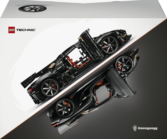 Lego Koenigsegg Sadair's Spear Megabil Lego Koenigsegg Sadair's Spear Megabil