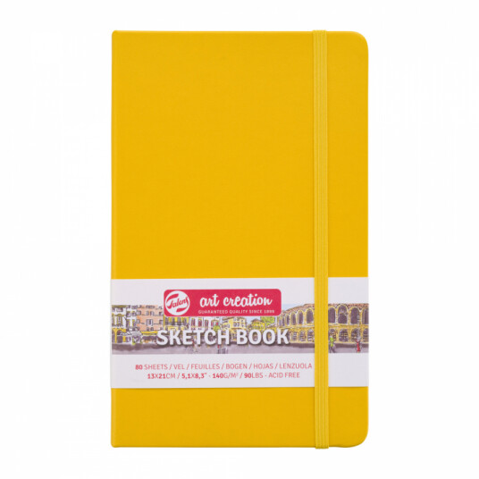 Art Creation Sketchbook Large Golden Yellow Art Creation Sketchbook Large Golden Yellow
