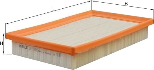 MAHLE LX 1981 Luftfilter