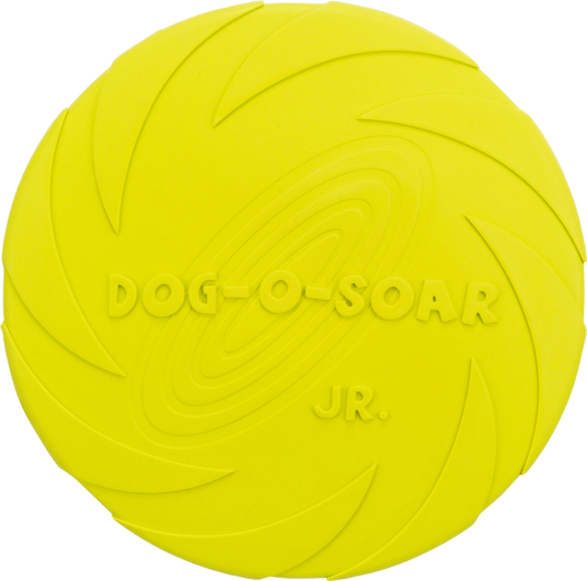 Frisbee Naturgummi Flytande 18 cm Hund Hundeleker & Spill Apporteringsleker Trixie