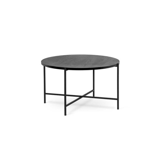 Torkelson Monza soffbord Svartbetsad ask/svart 80 cm Svart