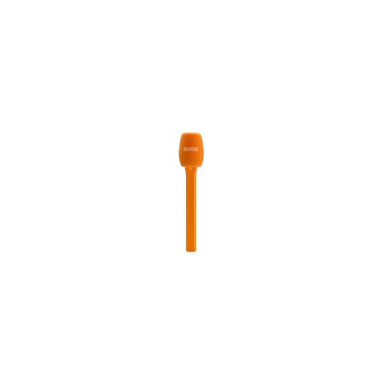 Røde Interview Micro Håndholdt Adapter med Vindskjerm - Oransje Mikrofon