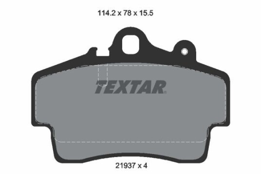 Bremseklosser TEXTAR 2193702