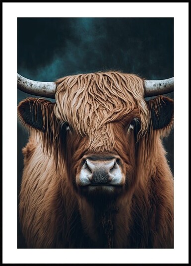 Majestic Highlander Poster Plakat / 70x100cm
