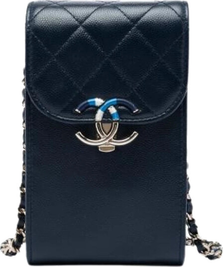 Chanel Vintage Dame Blå Chanel Vintage Dame Blå