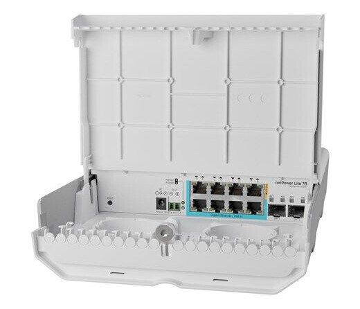 MikroTik CSS610-1GI-7R-2S+OUT netPower Lite 7R (4752224000033)