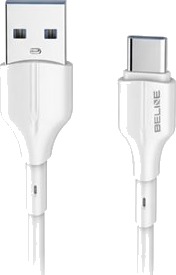 Beline-Kabel 25W Usb-A/Usb-C 2 M Hvit Blncwc02 Beline-Kabel 25W Usb-A/Usb-C 2 M Hvit Blncwc02