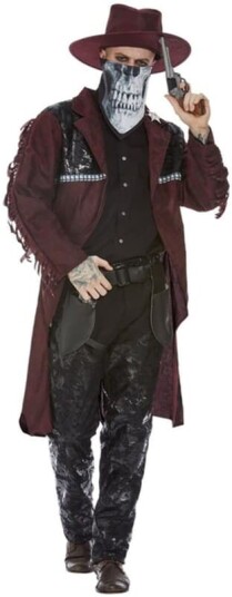 Smiffys Deluxe Dark Spirit Cowboy M Smiffys Deluxe Dark Spirit Cowboy M