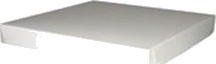 Kageæske Fold Selv Låg Til Høj Bund/Lav Top Model L320xb320xh40mm Pap Hvid,100 Stk/Krt