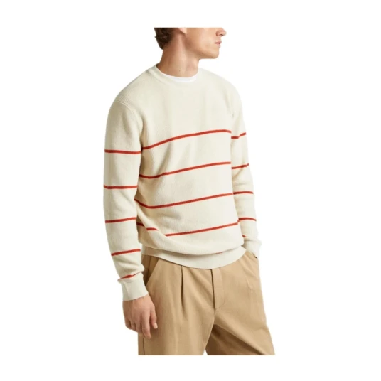 Pepe Jeans Herre Strikkevarer Hvit XL