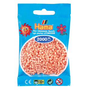 Hama Mini Perler 501-26 Rosa 2000 stk Hama Mini Perler 501-26 Rosa 2000 stk