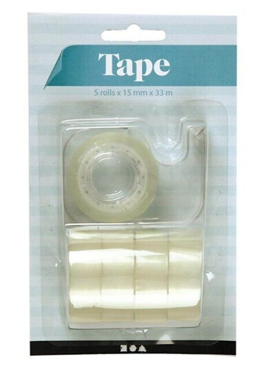 Creativ Company Adhesive Tape with Dispenser Creativ Company Adhesive Tape with Dispenser