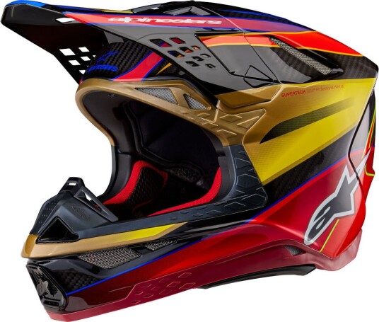 Alpinestars Supertech S-M10 Era 2024 Motocross Hjelm XL Flerfarget Alpinestars Supertech S-M10 Era 2024 Motocross Hjelm XL Flerfarget