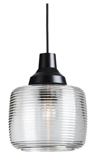Design By Us - New Wave Stripe Pendel Clear