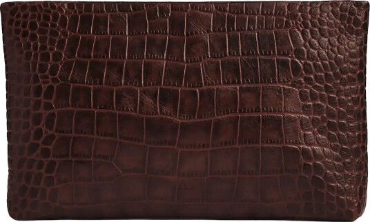 Markberg Ilambg Clutch Croco ESPRESSO BROWN One Size