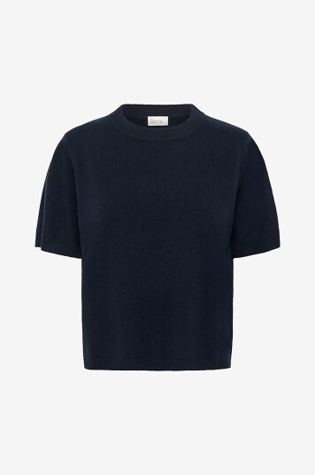 My Essential Wardrobe Pullover mwJola Knit SS Blå