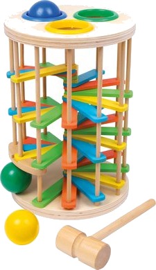 small foot Knock ball tower large small foot Knock ball tower large