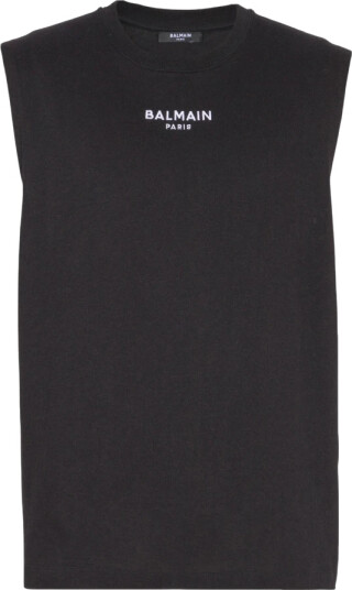 Balmain Herre Topper Svart M, Balmain Herre Topper Svart M,