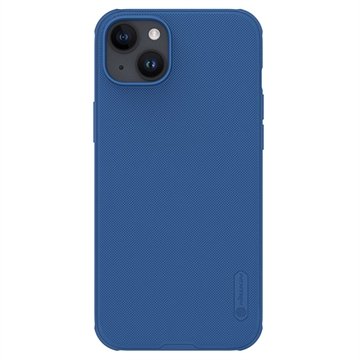 iPhone 15 Plus Nillkin Super Frosted Shield Pro Hybrid-deksel Blå