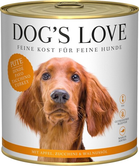 Dog´S Love Våtfôr Adult Kalkun 6 X 800 G