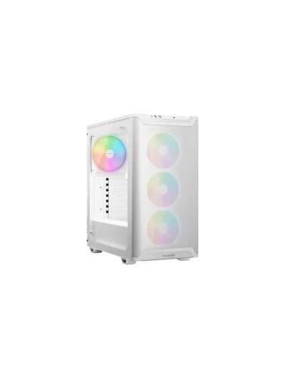 Be Quiet! Pure Base 501 LX Miditower Kabinett Hvit med ARGB Be Quiet! Pure Base 501 LX Miditower Kabinett Hvit med ARGB