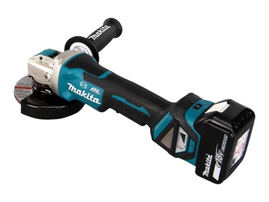 Makita Vinkelsliper DGA519RTJ 18v 125 mm Inkl. batteri og lader
