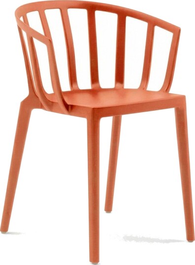 Kartell VENICE MAT Spisestuestol Rusten Oransje