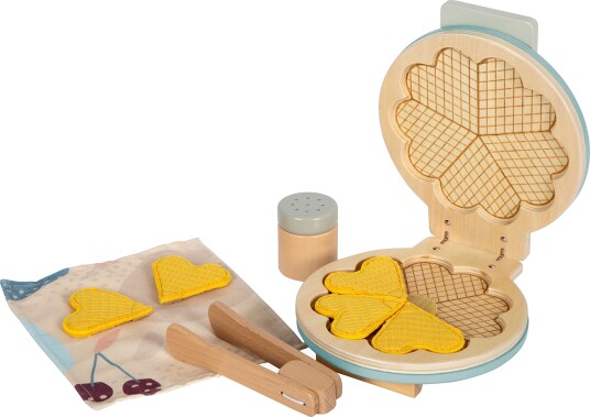 Small Foot Wooden Waffle Iron Playset 10pcs.
