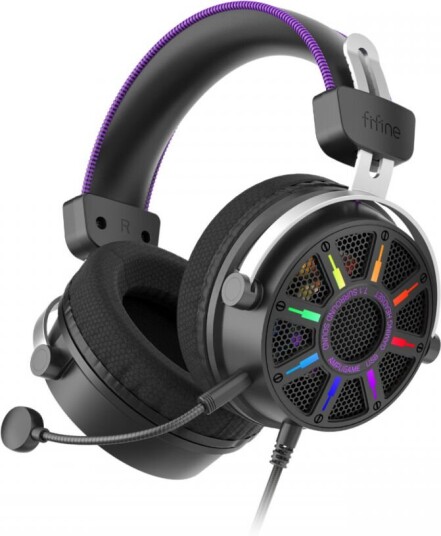 Fifine H19 Gaming Hodesett Svart Fifine H19 Gaming Hodesett Svart