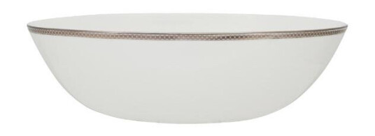 Royal Porcelain  Silver Paisley bolle oval 27,5 cm
